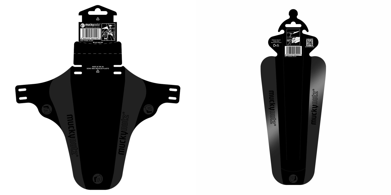 Sada blatníků černá