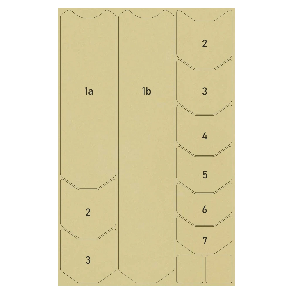 Frame Skinz Contours bílá